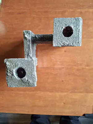 Willy Ceysens - twee armen kandelaar kopen? Bied vanaf 85!