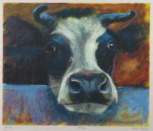 Theo Onnes - Zeefdruk, Anna - Ingelijst kopen? Bied vanaf 50!