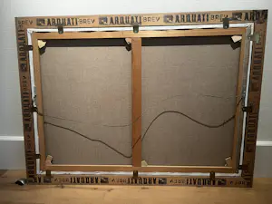 Frans de Kok - Monumentaal modern stilleven – Olieverf op doek – 111 × 81 cm – Gesigneerd kopen? Bied vanaf 750!