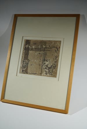 Niet of onleesbaar gesigneerd - mysterieus tafereel kopen? Bied vanaf 1!