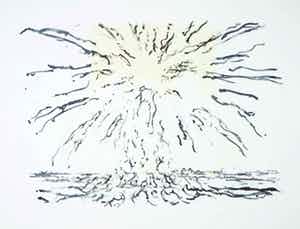 Willem den Ouden - Litho, Zonder titel verkocht voor € 80!