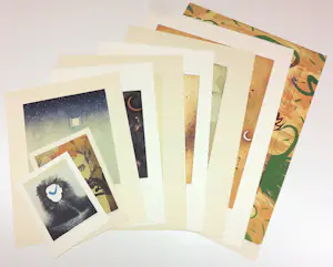 Jurjen Ravenhorst - & Mivrolav Potvic - Litho, Lot van 9 surrealistische voorstellingen kaufen? Bieten Sie von 100!