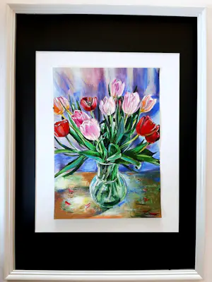 Elva Polyakova - Tulpen in vaas kopen? Bied vanaf 50!