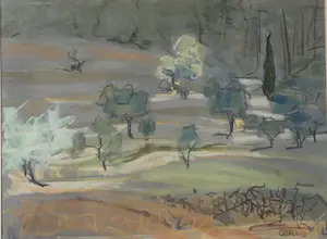 Annemarie Eilers - Italiaans landschap kopen? Bied vanaf 225!