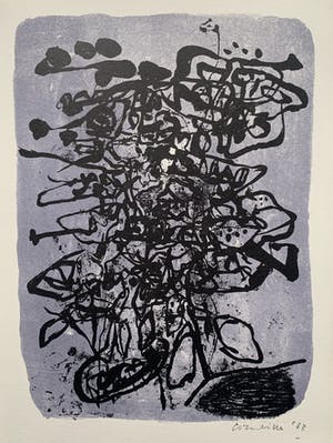 Buy Corneille - 'Jardin Errant' 1963 (Complete portfolio met 8 litho's)? Bid from 2950!