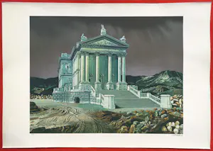 Carel Willink - Tate Gallery verplaatst, zeefdruk (groot) kopen? Bied vanaf 375!