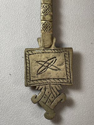 Ethiopie - Ethiopisch priest Ethiopian Silver handcross - Ethiopia kopen? Bied vanaf 65!