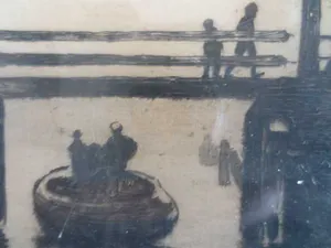 Willem Witsen - Gezicht op de Kikkerbilsluis Amsterdam kopen? Bied vanaf 150!