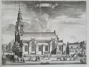 Caspar Commelin - Amsterdam, Zuiderkerk - C Commelin - 1693 kopen? Bied vanaf 50!