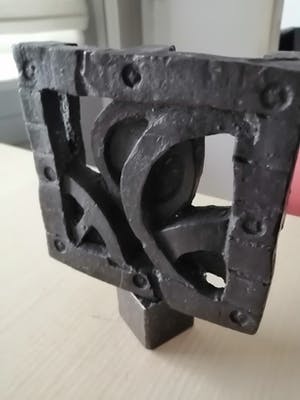 Ernest Joachim - "In beweging" uit 1996 massief brons kopen? Bied vanaf 32!