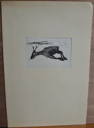 Enno Brokke - liggend rendier kopen? Bied vanaf 10!