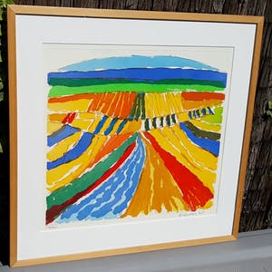 Jan Cremer - Toscana I, aquatint ets (net ingelijst) kopen? Bied vanaf 325!