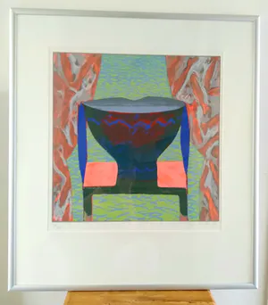 Rien Bout - (1937-2003), kleurrijke litho, gesigneerd kopen? Bied vanaf 195!