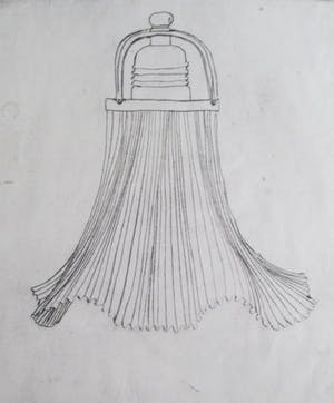 Geertjan van Oostende - Grote ets "La Veuve" kopen? Bied vanaf 35!