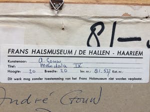 Andre Gouw - Mandala IX kopen? Bied vanaf 40!