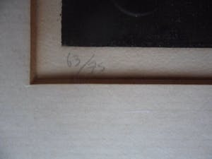 David King - Ets, titel, "Mother & Child". kopen? Bied vanaf 40!