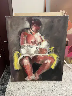 Rinny Reulink - Origineel schilderij 1969 kopen? Bied vanaf 1000!