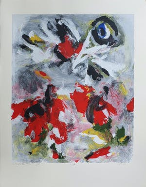 Charlotte Molenkamp - Zeefdruk: 'Vogel' kopen? Bied vanaf 85!