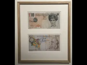 Banksy - 2X Lady Di-Faced Tenner with C.O.A kopen? Bied vanaf 590!