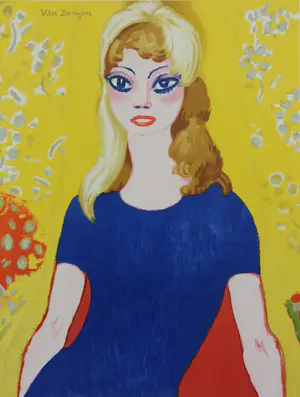 Kees van Dongen - Brigitte BARDOT, Lithografie, 1964 kopen? Bied vanaf 100!