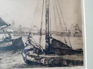 Jan Sirks - Ets, varende botters. kopen? Bied vanaf 45!