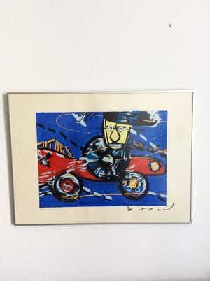 Herman Brood - Kunstenaar verkocht voor € 150!