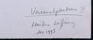 Leontine Lieffering - Houtskool op papier, Verzamelplaatsen III kopen? Bied vanaf 1!