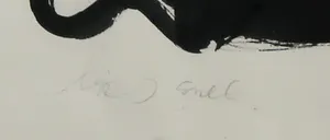 Lies Snel - Inkt op papier, The animals - Ingelijst (Groot) kopen? Bied vanaf 1!