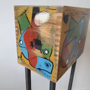 Christian van Hedel - Art Block S blauw epoxy kopen? Bied vanaf 25!