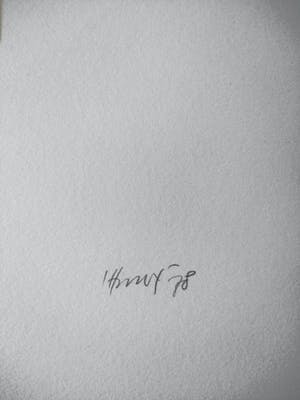 Jan Hendrix - Snow Curtain 9A - zeefdruk, ingelijst kopen? Bied vanaf 69!