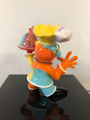 Ad Verstijnen - Kokkie met dienblad - Master Chef - Oplage 200 kopen? Bied vanaf 1!
