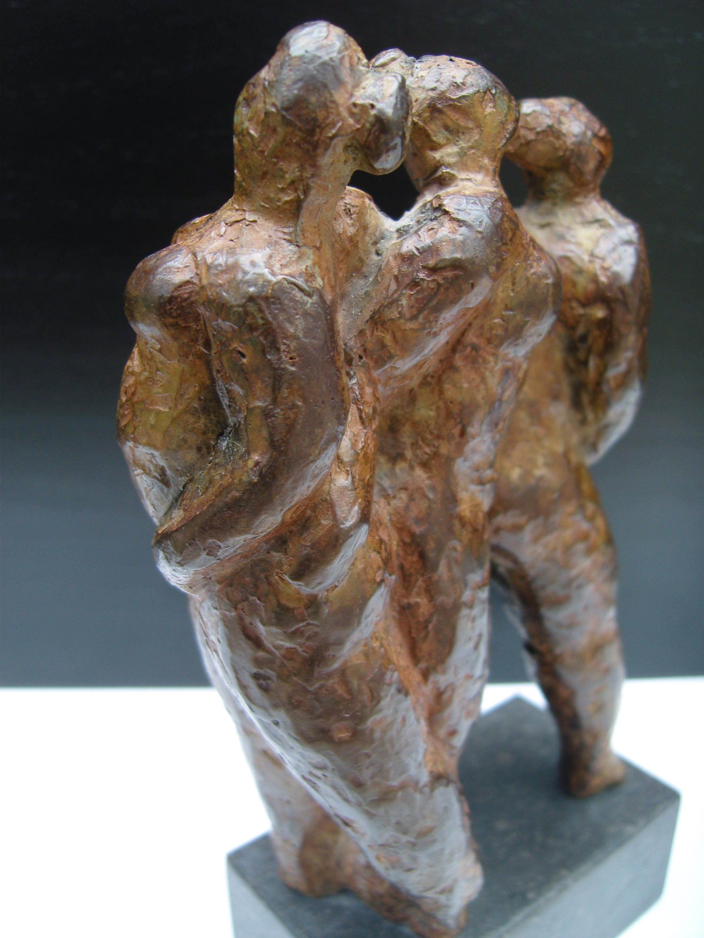 Brons (Onbekend) - Beeldengroep drie naakte dames kopen? Bied vanaf 300!