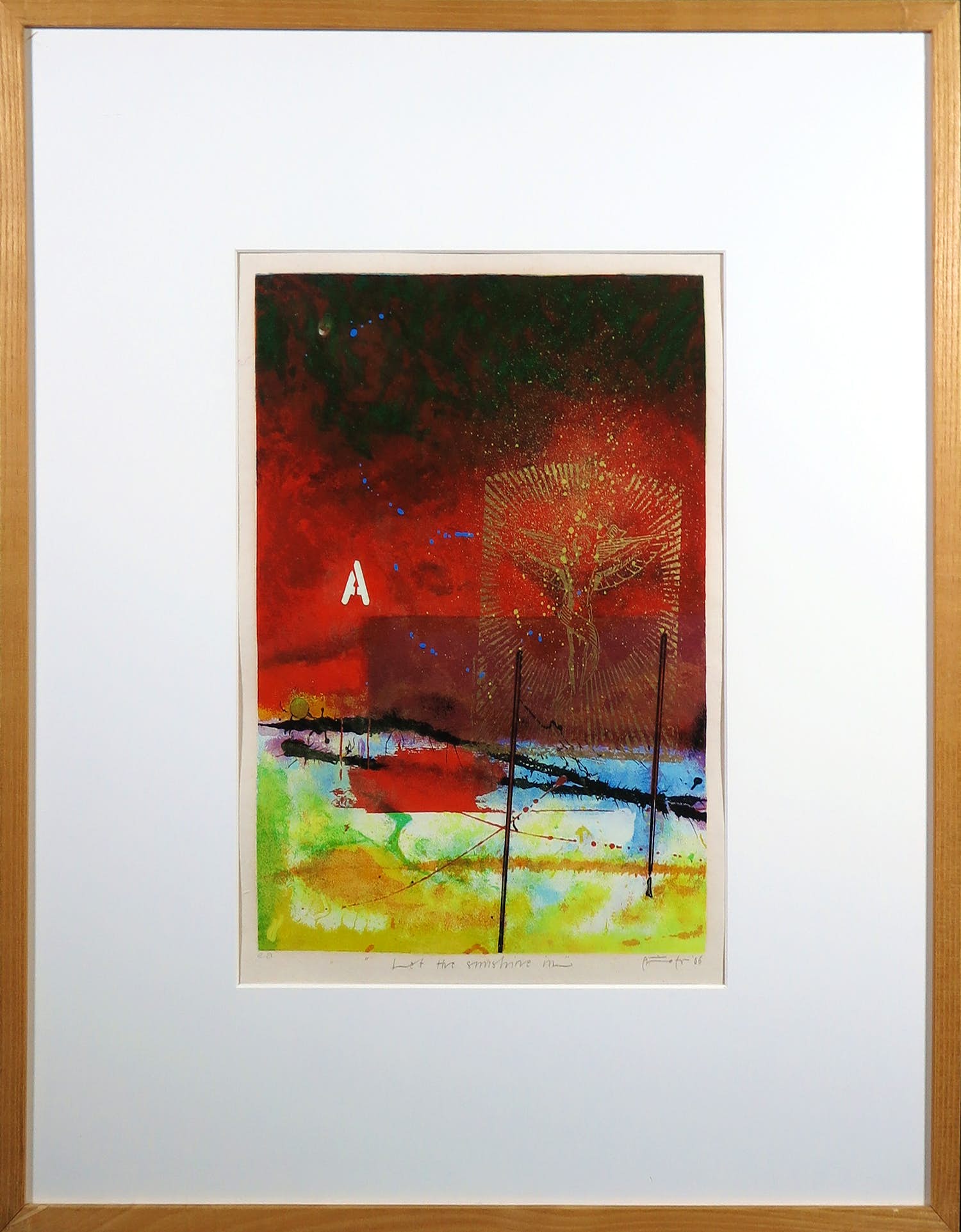 Piotr Konkel - Zeefdruk, Let the Sunshine in - Ingelijst kopen? Bied vanaf 50!