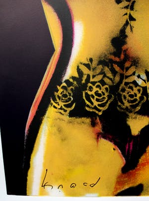 Herman Brood - Grote zeefdruk: Torso kopen? Bied vanaf 395!