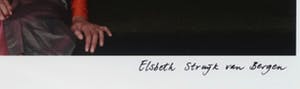 Elsbeth Struijk van Bergen - Silverprint, Portret - Ingelijst kopen? Bied vanaf 80!
