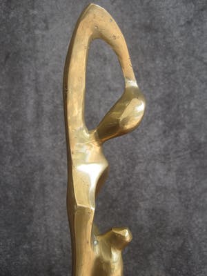 Brons (Onbekend) - Moeder en kind. kopen? Bied vanaf 55!