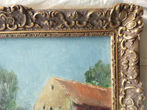 Gerard Altmann - Watermolen in zomers landschap. kopen? Bied vanaf 150!