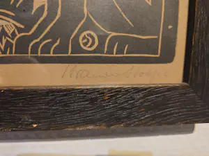 Henri van der Stok - Orpheus speelt harp voor de dieren kopen? Bied vanaf 20!