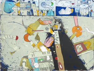 Michel van Overbeeke - Zeefdruk, Zonder titel kopen? Bied vanaf 1!