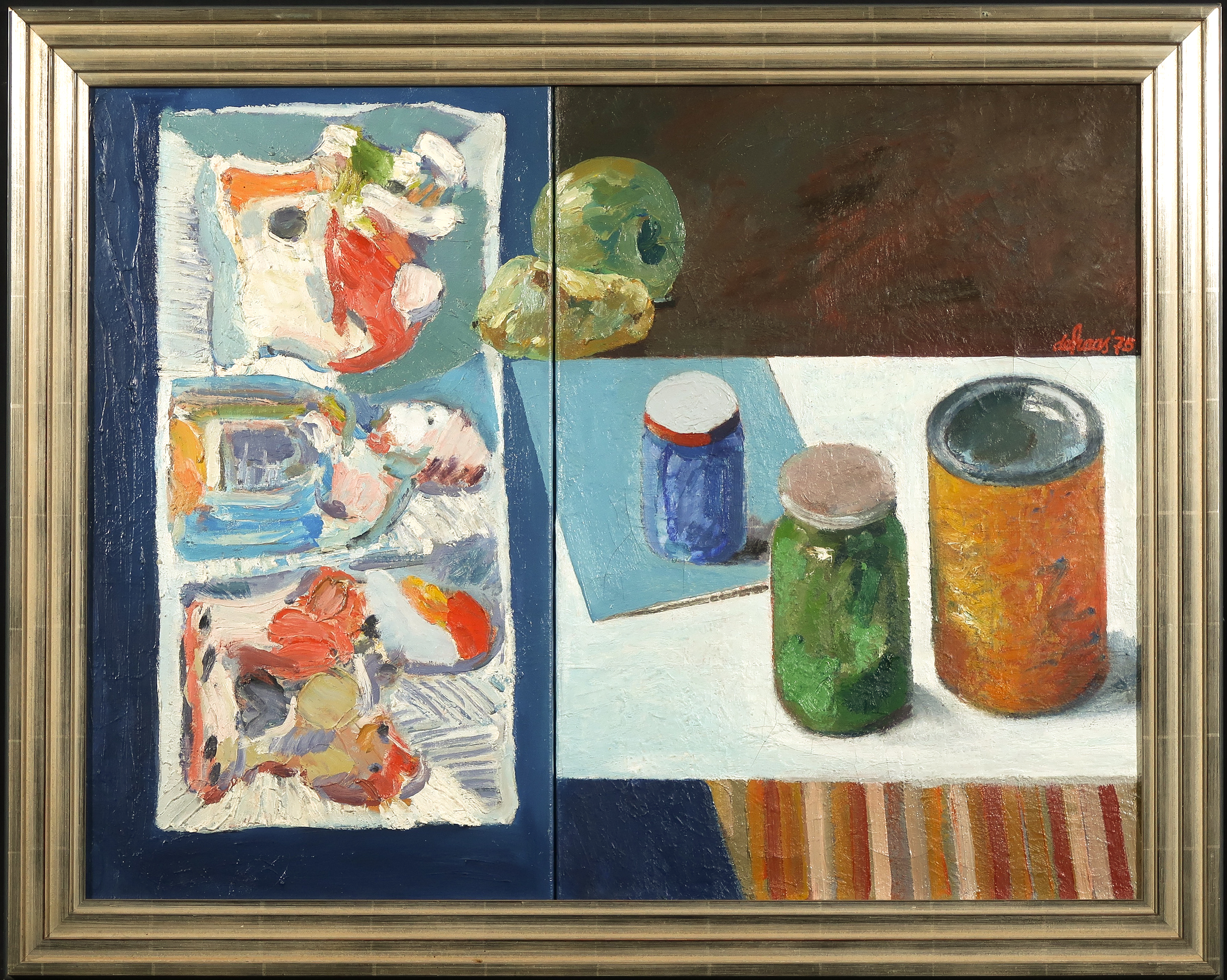 Toon de Haas - Olieverf op doek, Sprookje - Ingelijst kopen? Bied vanaf 200!