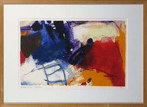 Alexander Vogels - Zeefdruk, Doinns - Ingelijst kopen? Bied vanaf 35!