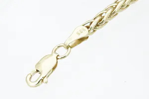 Mooie 14 karaats gouden kinder/dames model armband - vossestaart schakel kopen? Bied vanaf 110!