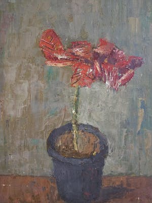 Jan Linschooten - Stilleven, Plant kopen? Bied vanaf 140!