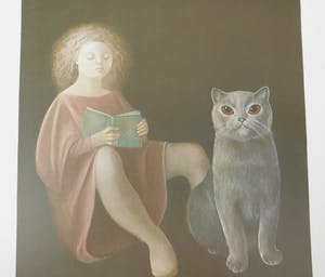 Leonor Fini - La Fille et le Chat kopen? Bied vanaf 40!