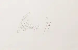 Piet Klaasse - Litho, Zonder titel - Ingelijst kopen? Bied vanaf 1!