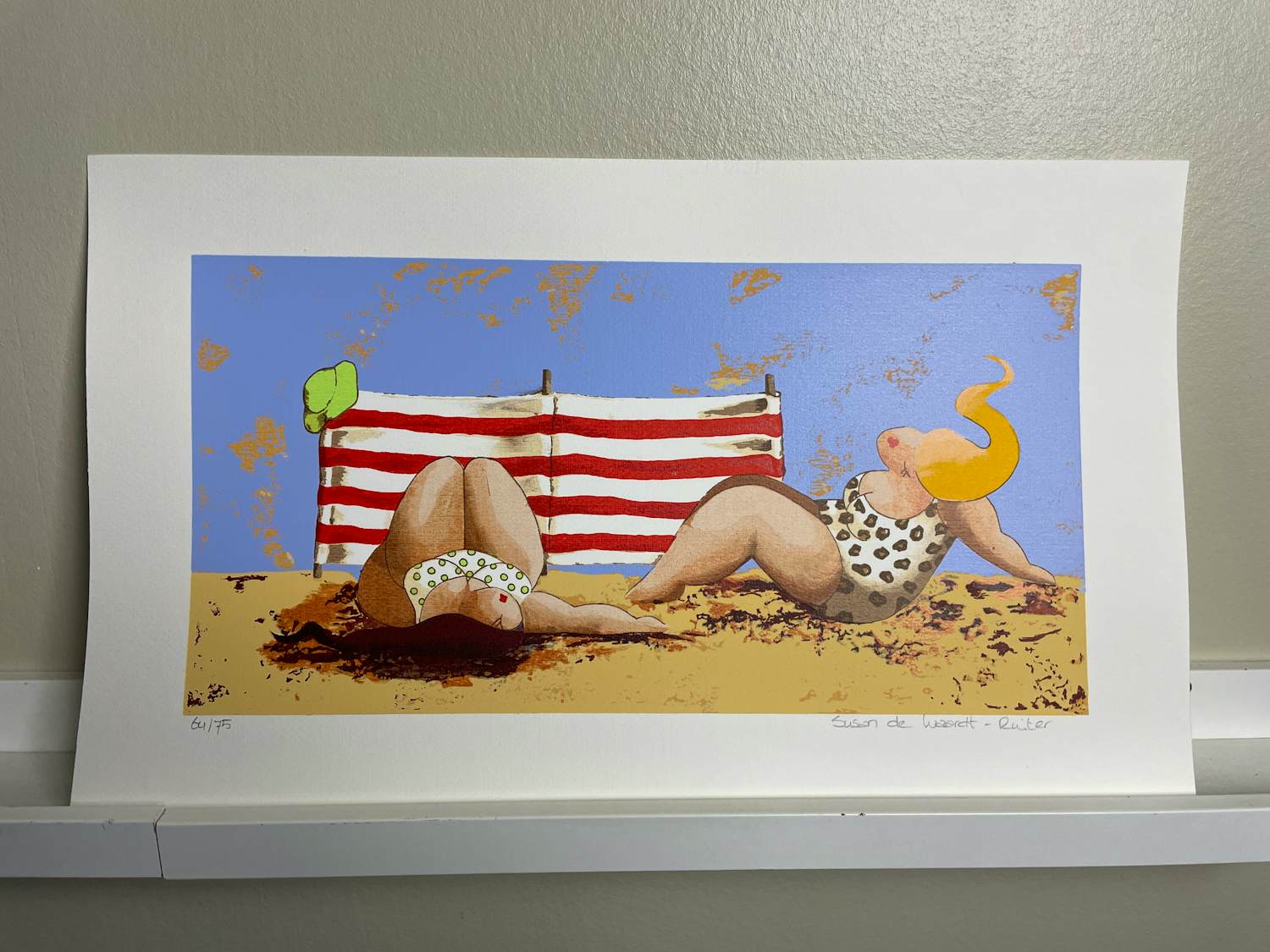 Susan Ruiter - Strandgezicht kopen? Bied vanaf 25!