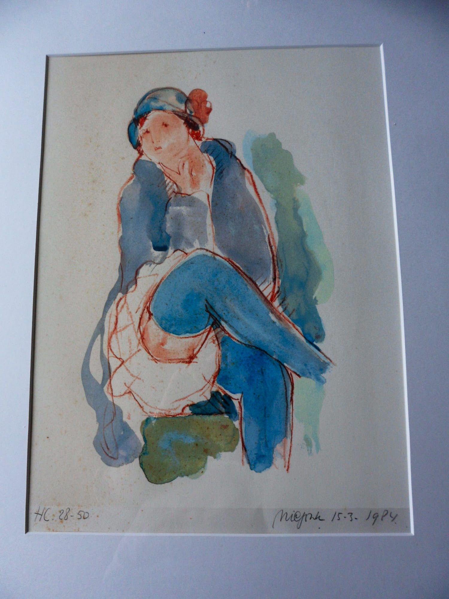 Nic Jonk - Vrouw , uit 15-03-1984 verkocht voor € 30!