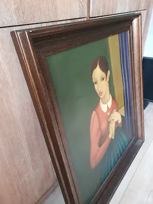 Sjef van Schaijk - portret van dame kopen? Bied vanaf 500!