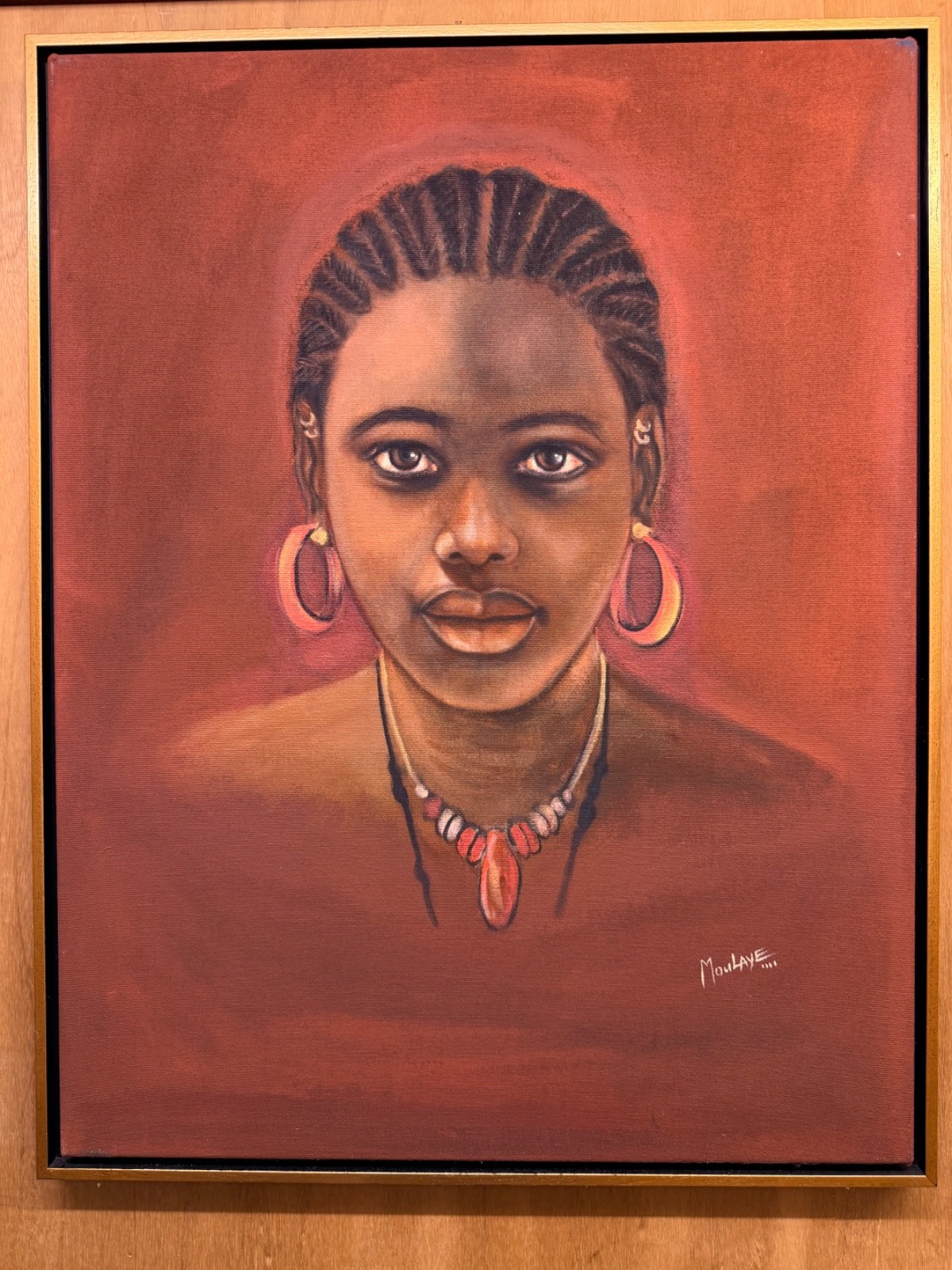 AcheterMoulaye Sarr - Womans face.? Enchérissez de 125!