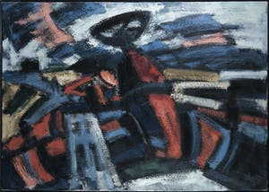 Jan Gregoor - Olieverf op doek, Deltawerken bij Hellevoetsluis (Groot) kopen? Bied vanaf 250!